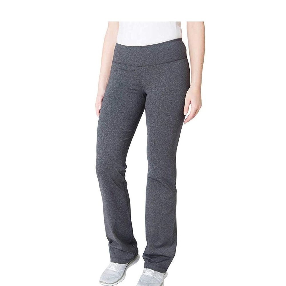 NWT Kirkland Signature Womens Pull On Active Pants Charcoal Size XLS $50 9HL086